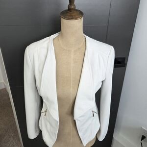 Elegant White Women's Jacket